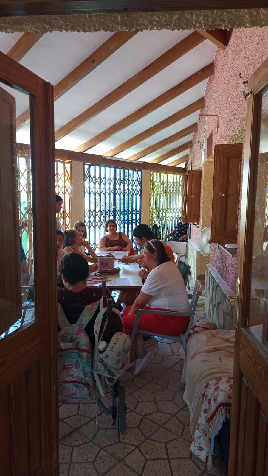 Participantes de ADSI durante una actividad